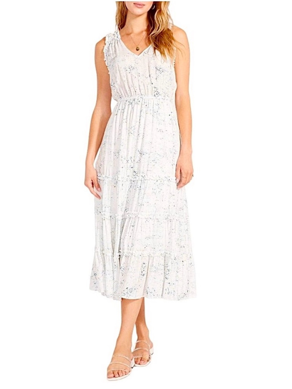 Coachella NWOT BB Dakota Steve Madden Floral Love Shack Fancy Style Maxi Dress